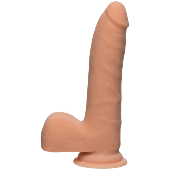 D Slim - Realistische ULTRASKYN Dildo met Ballen - 7 / 18 cm