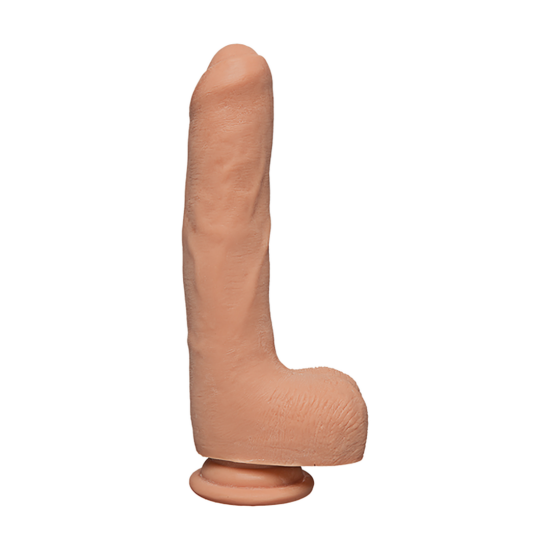 Uncut D - Realistische ULTRASKYN Dildo met Ballen - 9 / 22 cm